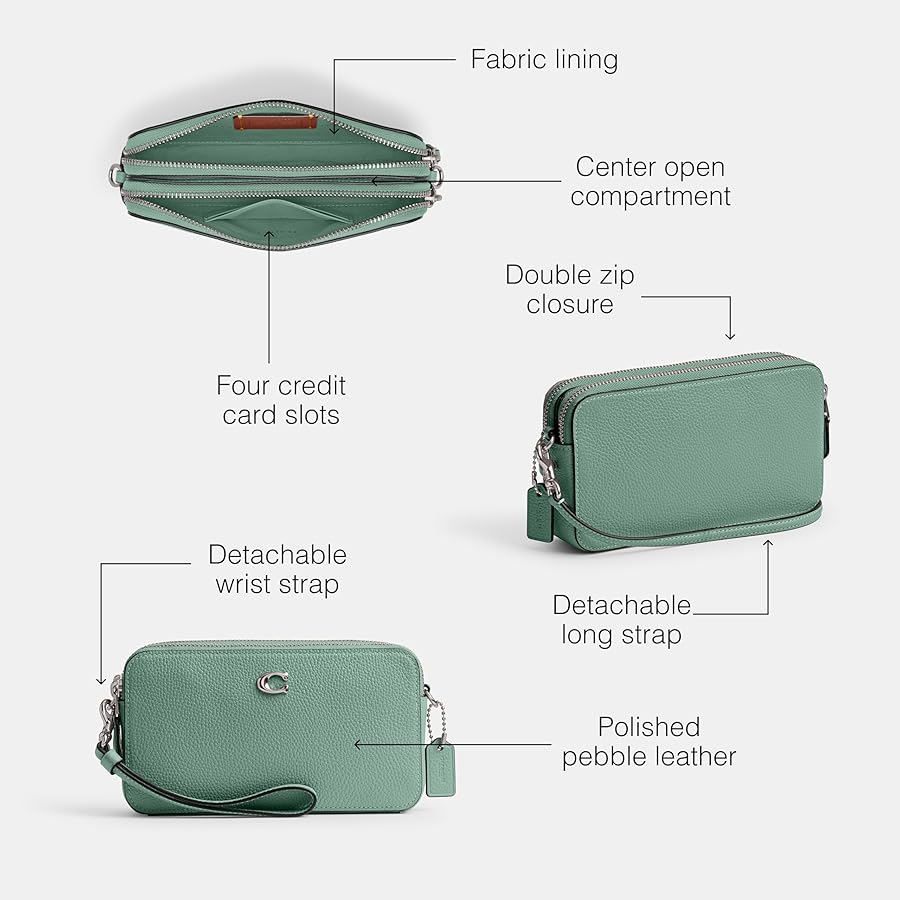 小物 coach-T Coach Kira Crossbody, Aquamarine: Handbags: Amazon.com